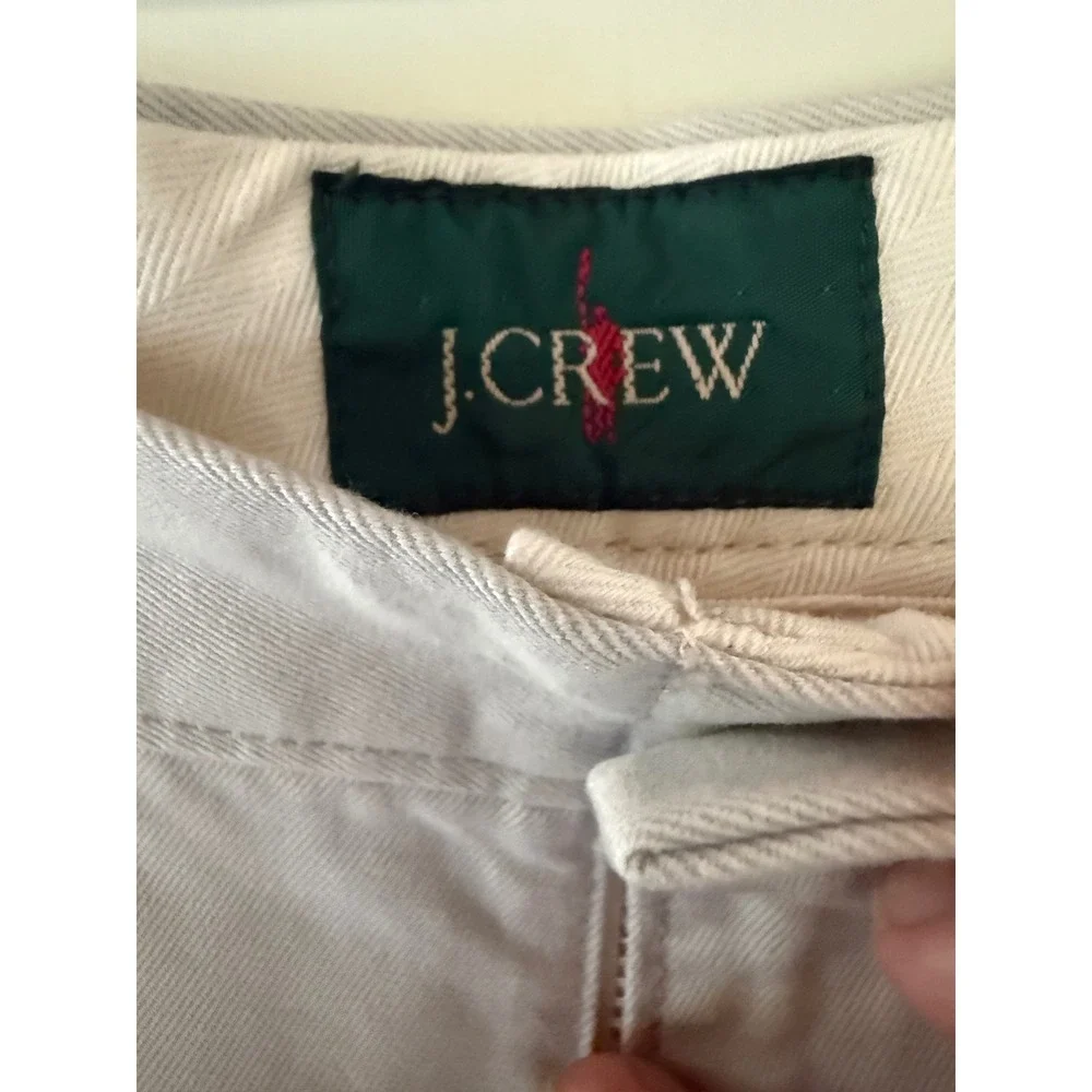 J Crew classic chino men 34x30 cotton twill Pants office casual golf work